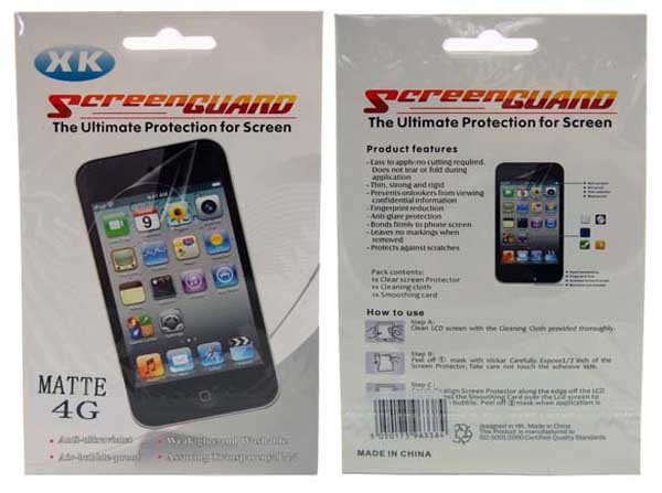 Iphone 4 Screen Protector Anti Glare