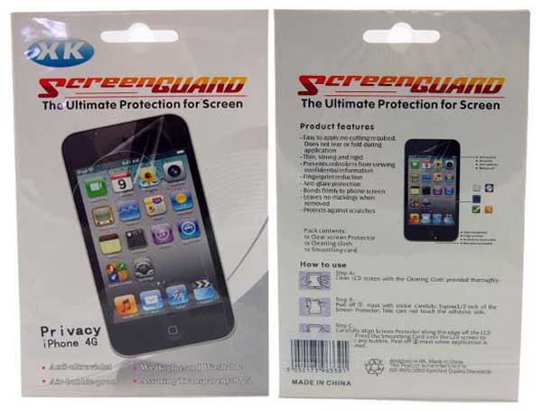 Iphone 4 Screen Protector Privacy