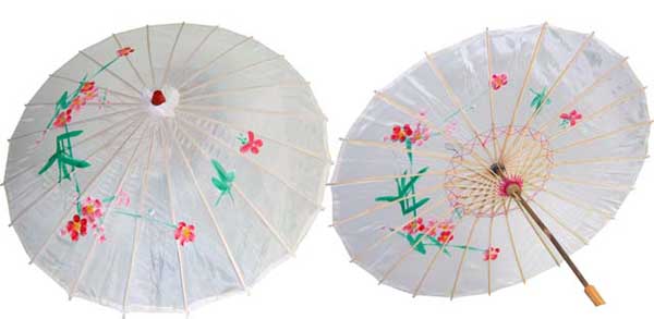 Umbrella Large White 54cm