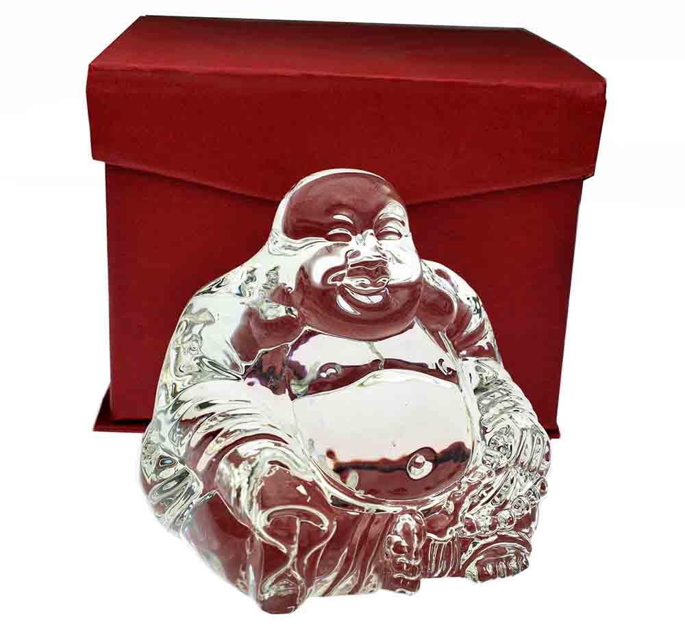 Crystal Buddha W8.5cm
