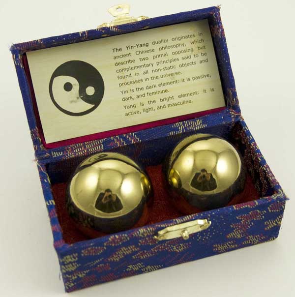 Health Ball Gold Colour 45mm