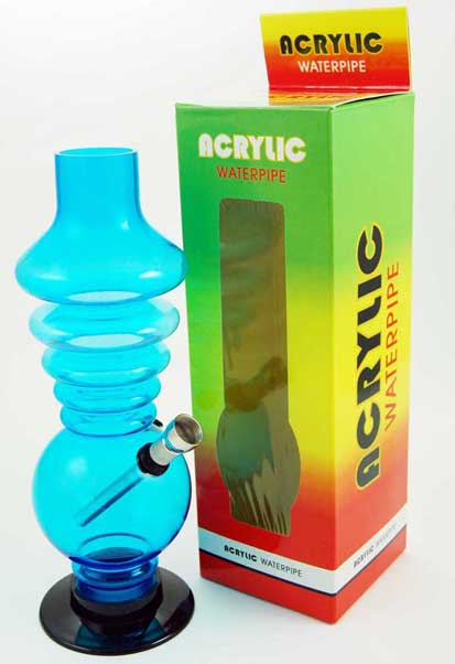 Bong Spring Shape Assorted Colours 40X260mm