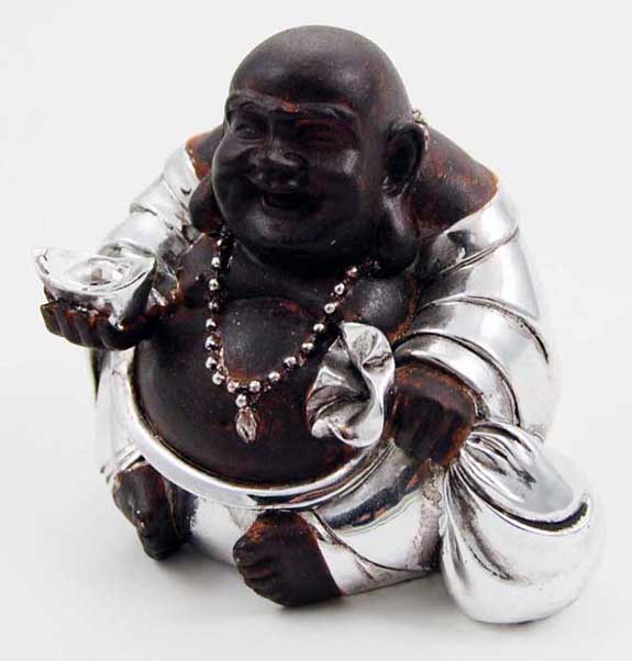 Buddha Happy Sitting 9X7.2X7.7cm