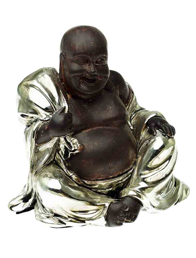 Buddha Happy Sitting 11.5X9X10.5cm