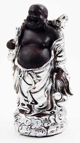 Buddha Happy Standing 7X6.5X14cm