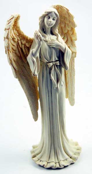 Angel Standing Natural 10X7X20.4cm