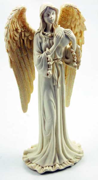Angel Standing Natural 10X7X20.4cm