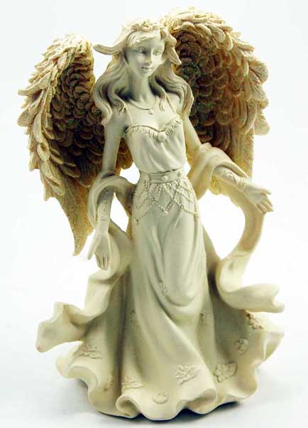 Angel Standing Natural 11X8X17cm