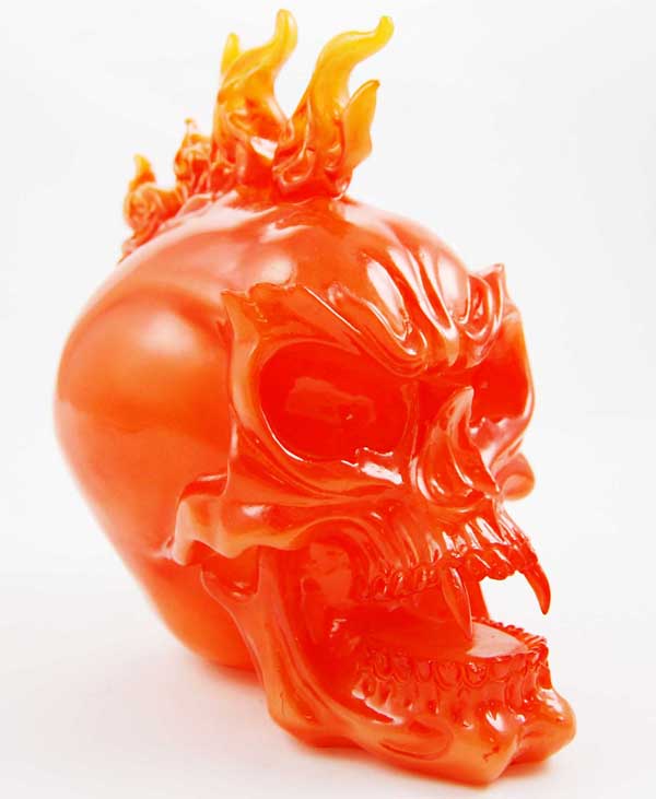 Skull Head 11X19.5X19.5cm