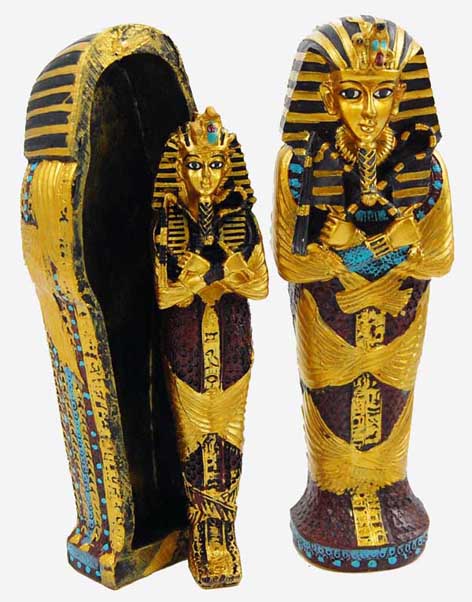 Egyptian Sarcophagus H7 Inch