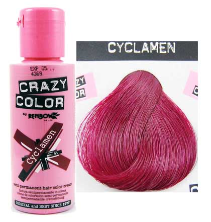 Crazy Colour Cyclamen Red 100ml