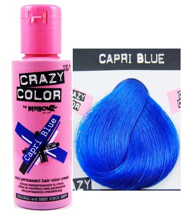 Crazy Colour Capri Blue 100ml