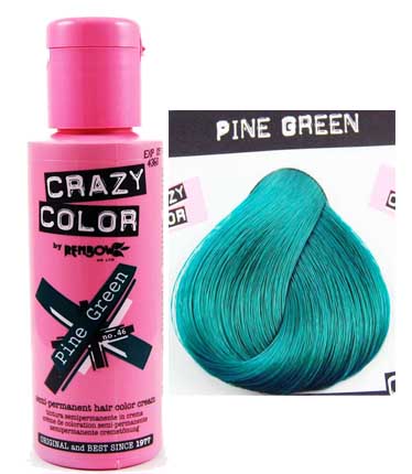 Crazy Colour Pine Green 100ml