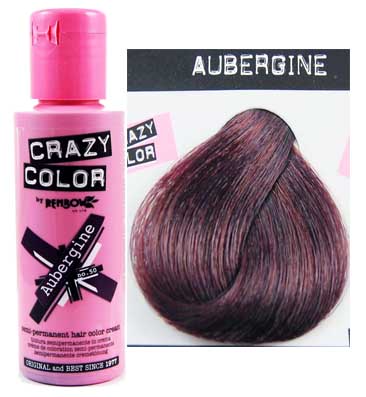 Crazy Colour Aubergine 100ml