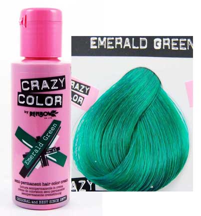 Crazy Colour Emerald Green 100ml