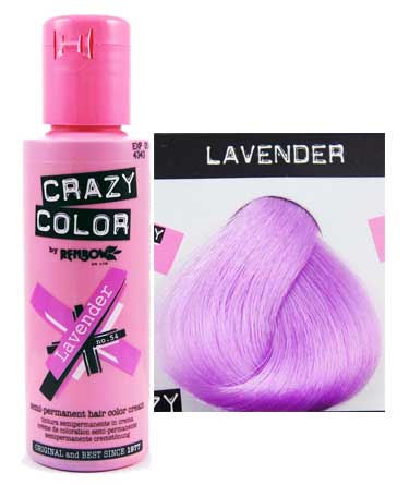 Crazy Colour Lavender 100ml