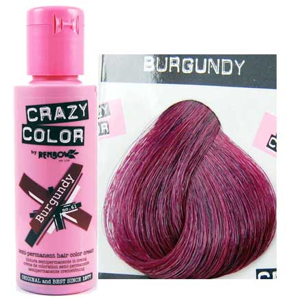 Crazy Colour Burgundy 100ml