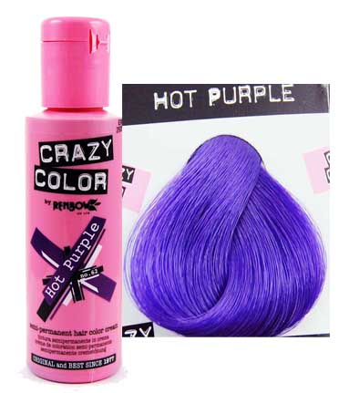 Crazy Colour Hot Purple 100ml