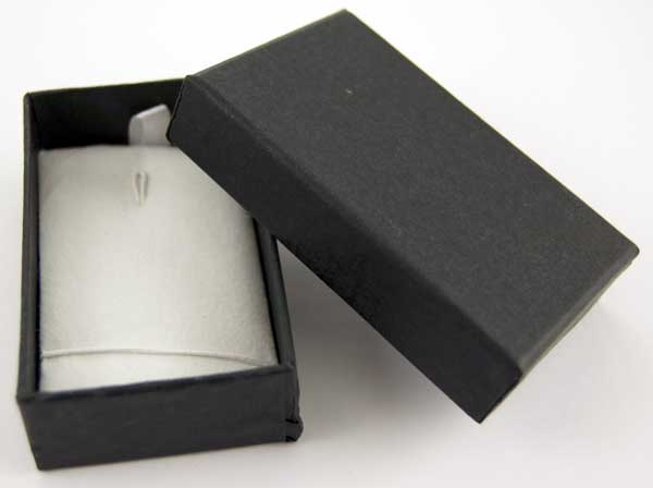 Earring Box Black 5x8x2.5cm
