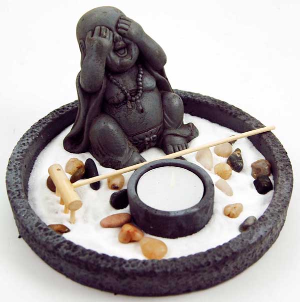 Incense Holder Buddha See No Evil