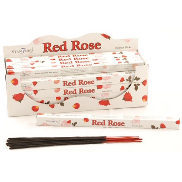 Incense Stick Stamford Premium Hexagonal Red Rose