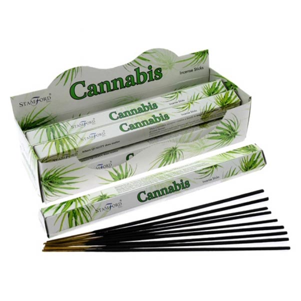Incense Stick Stamford Premium Hexagonal Cannabis 6 Pa*MORE INFO