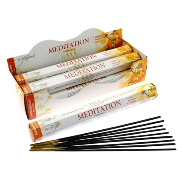 Incense Stick Stamford Premium Hexagonal Stress Medita*MORE INFO