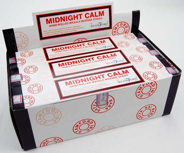 Incense Stick Stamford Masala Midnight Calm 12x15 Sticks 22cm