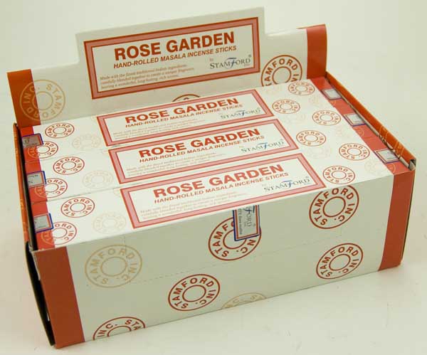Incense Stick Stamford Masala Rose Garden 12x15 Sticks 22cm