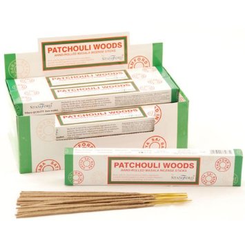 Incense Stick Stamford Masala Patchouli Woods 12x15 Sticks