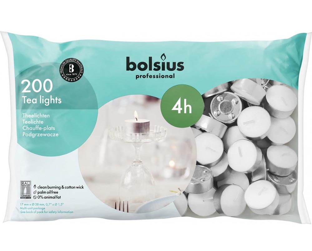 Candle T-Light 100pcs 4hr Burning Time