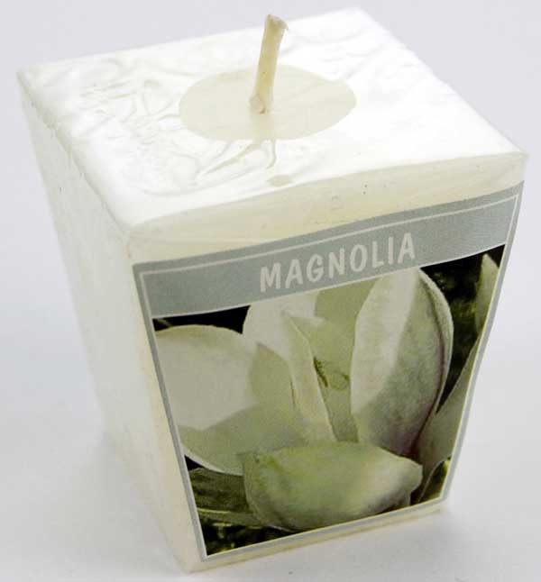 Candle Votive Conical Magnolia H2.5xw1.3cm