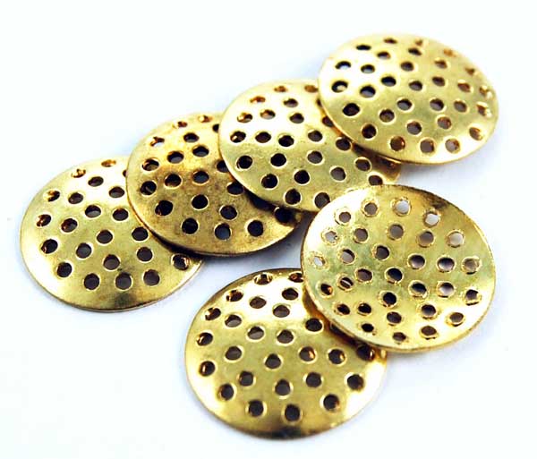 Gauze Brass Colour 6pcs