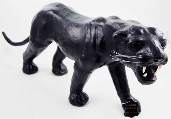 Panther Black Leather 15 Inch