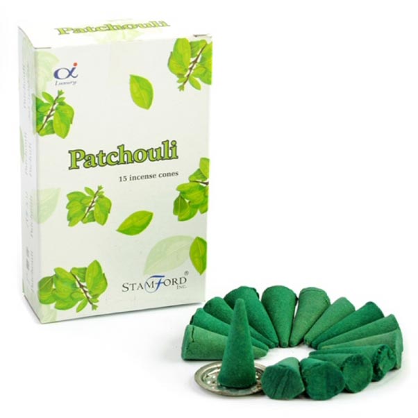 Incense Cones Stamford Patchouli 12 Packs Of 15pcs