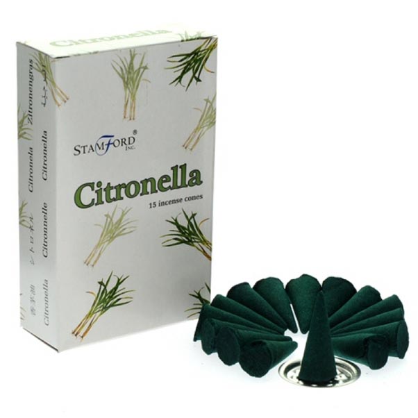 Incense Cones Stamford Citronella 12 Packs Of 15pcs