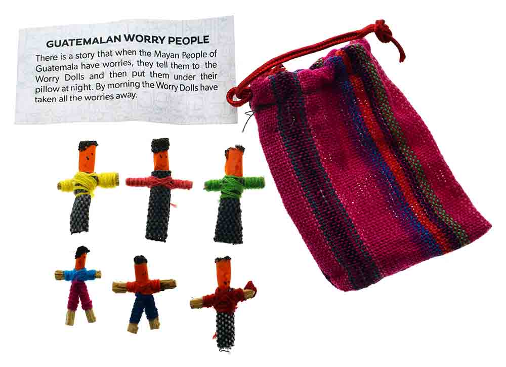 Worry People 6 People In Each Bag 6 Bags Per Pack 3cm Approx