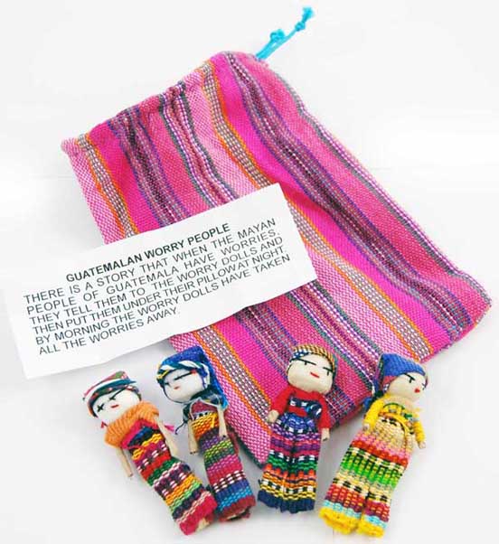 Worry People 4 People In Each Bag 3 Bags Per Pack 6cm