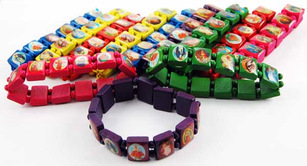 Bracelet Icon Assorted Colours 12pcs