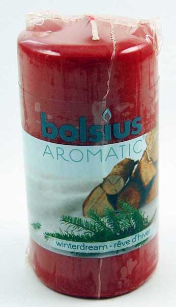 Candle Pillar Aromatic Winter Dream 120x60mm