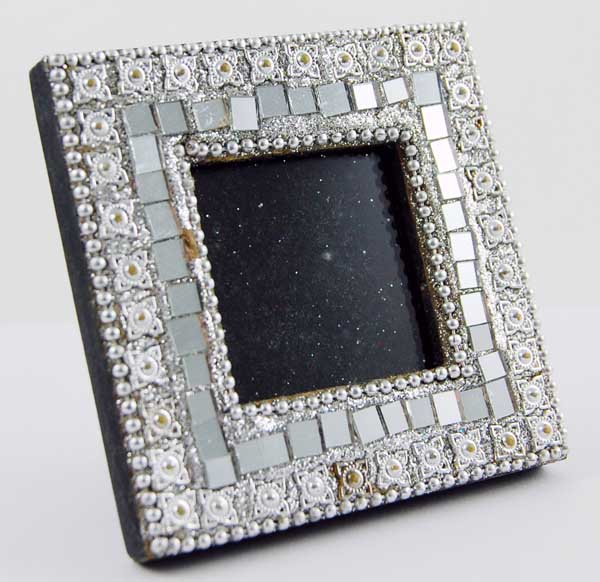 Frame Silver Mirrored 7.5X7.5cm