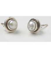 Silver Earring Stone 925 Sterling Silver