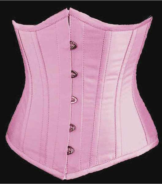 Basque Pink Plain With Hooks XL