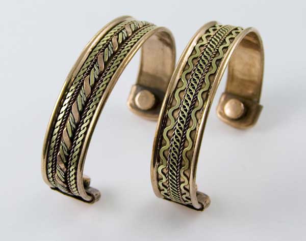 Bracelet Copper Magnetic Wide Celtic