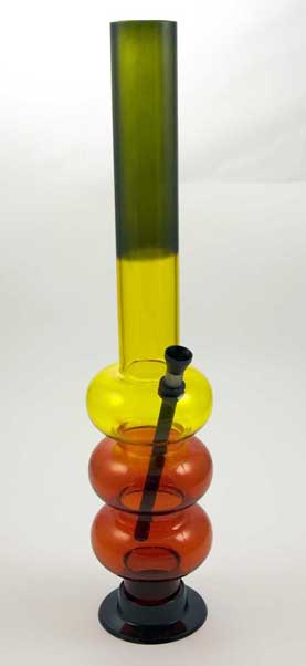 Bong Acrylic 3 Bubbles 40cm