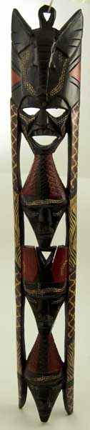 Mask African Wood H59cm