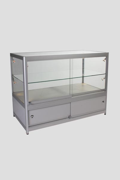 Display Cabinets Aluminium Counter 1200x600X900H MM CT2-1
