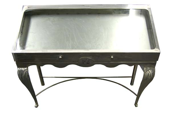 Metal Jewellery Display Sloped 58 X 142 Cm And Height Of 116 Dow