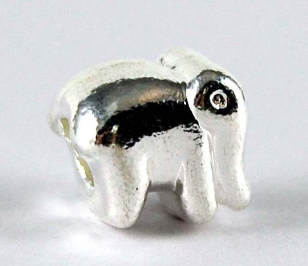 Cleopatra Silver Plated Charm Beads Stopper Sold In Packs Of Fiv