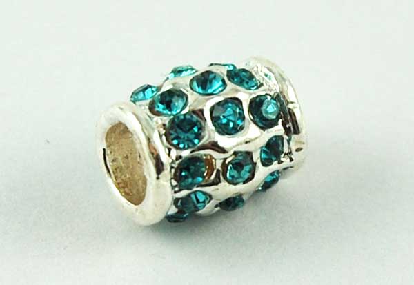 Cleopatra Silver Plated Charm Beads Sold In Packs Of 3
